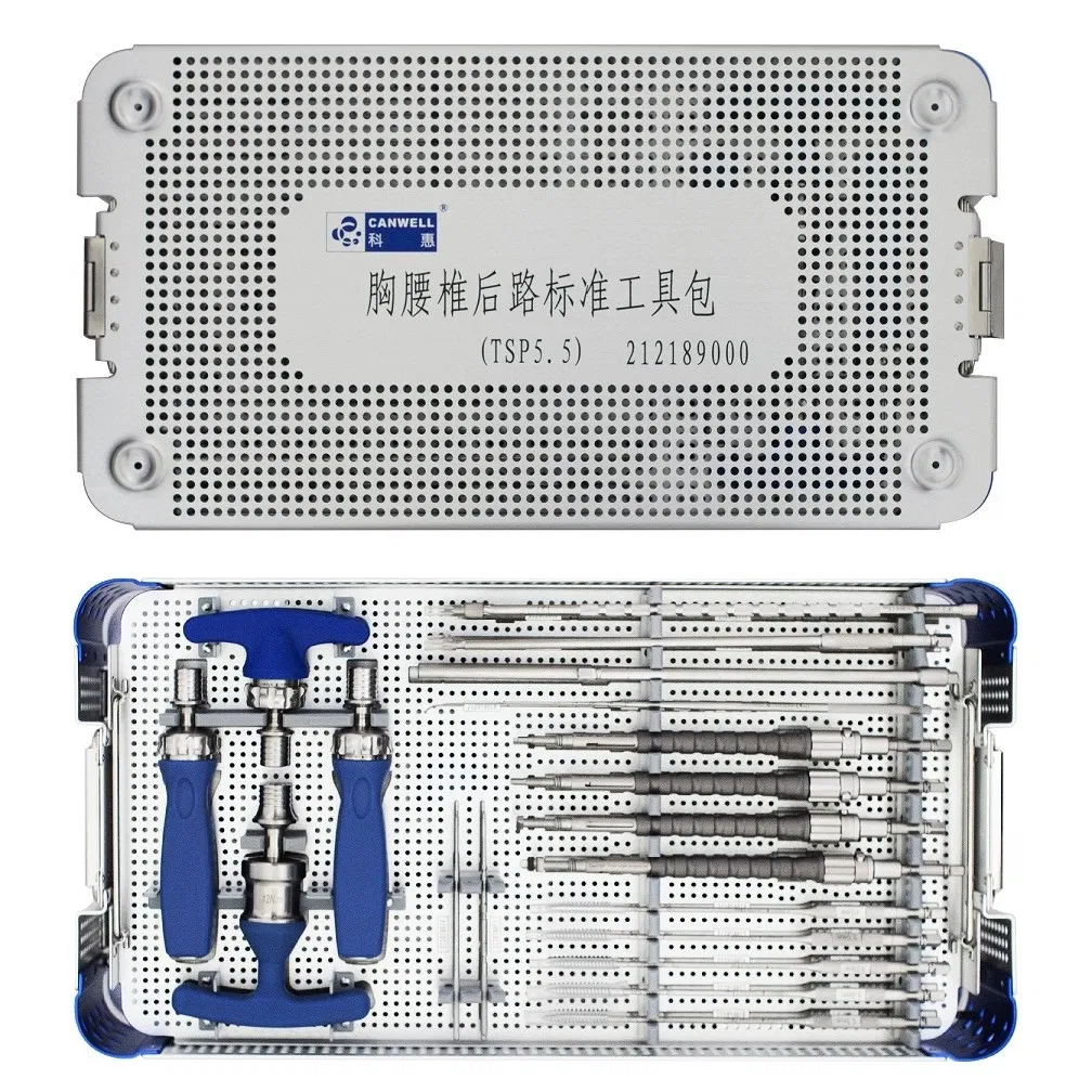 Pedicle Screw Spine Instrument Set, Spinal System Instrument Set, Instrumental Medical Orthopedic Equipment