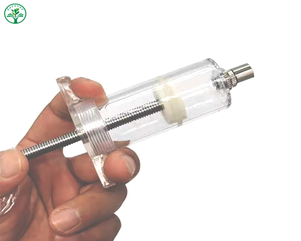 Plastic Steel Veterinary Syringe for Cattle/Cows/Pigs/Sheeps