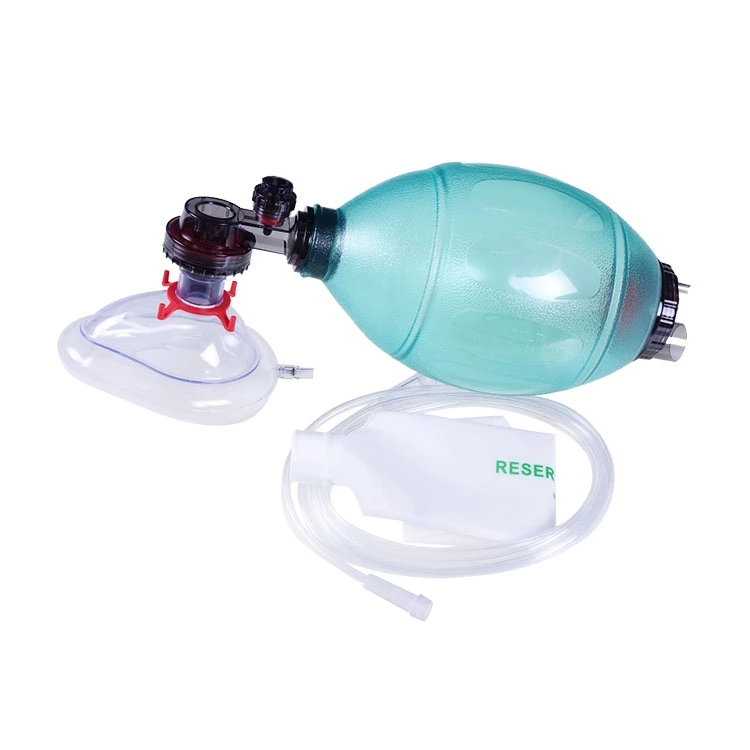 PVC/Silicone/SEBS Manual Oxygen Resuscitator Ambu Bag FDA Ce ISO