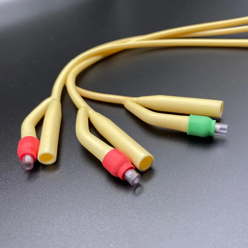 Silicone Coating Foley Catheter Latex Foley Catheter with Balloon