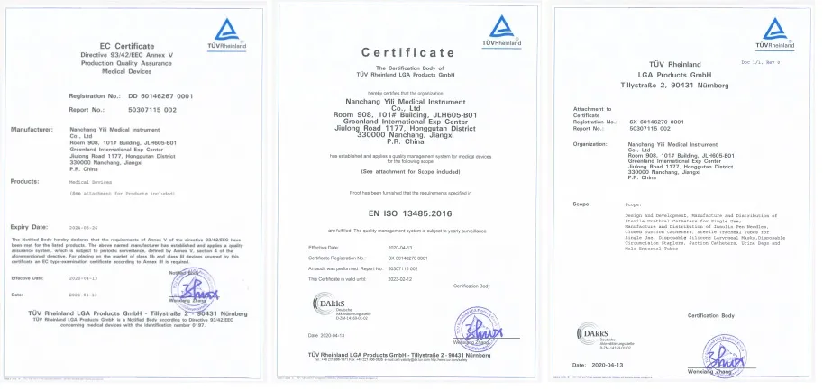 Silicone Coating Foley Catheter Latex Foley Catheter with Balloon