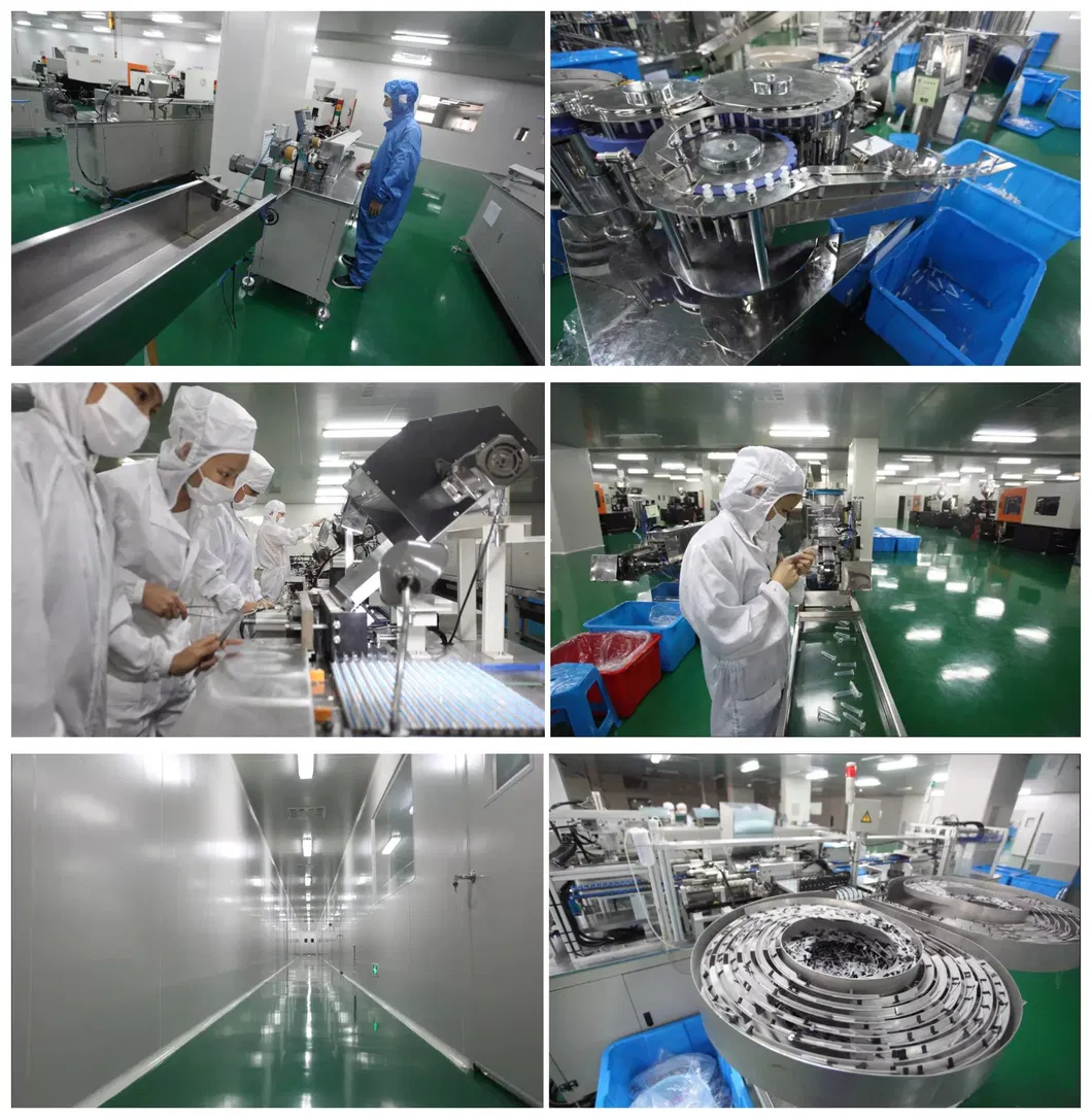Sterile Disposable 3 Parts Syringe Medical 1ml/2ml/3ml/5ml/10ml Luer Lock Syringe