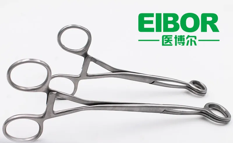 Surgical Collins Tongue Seizing Forceps Jaws Wide-Laboratory Forceps