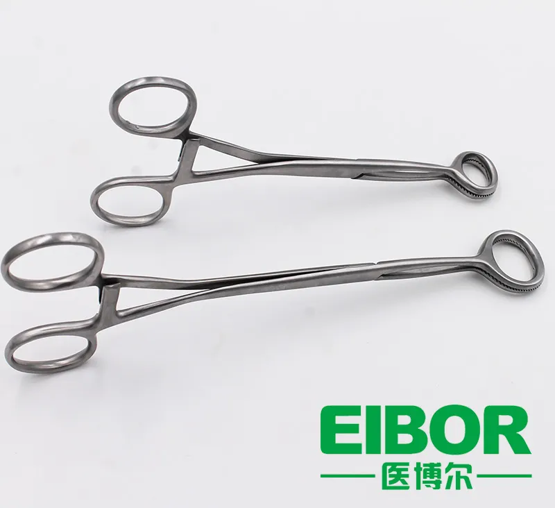 Surgical Collins Tongue Seizing Forceps Jaws Wide-Laboratory Forceps