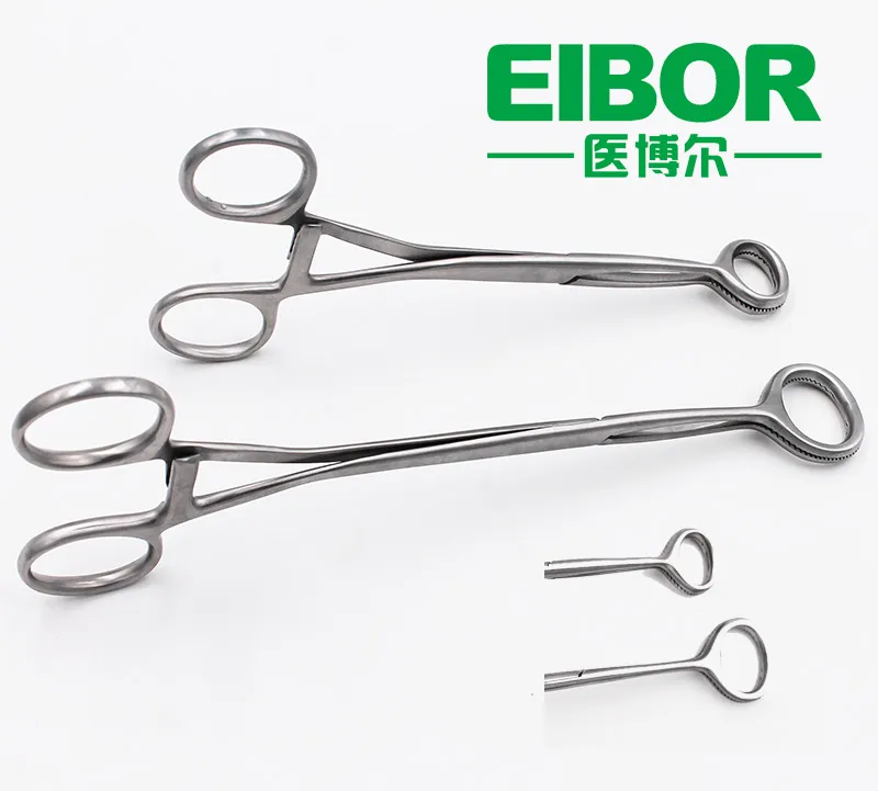 Surgical Collins Tongue Seizing Forceps Jaws Wide-Laboratory Forceps