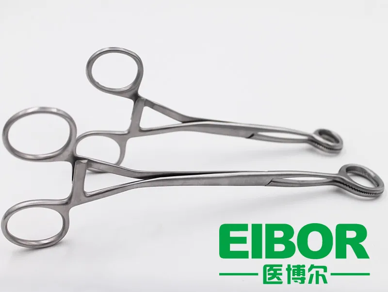 Surgical Collins Tongue Seizing Forceps Jaws Wide-Laboratory Forceps