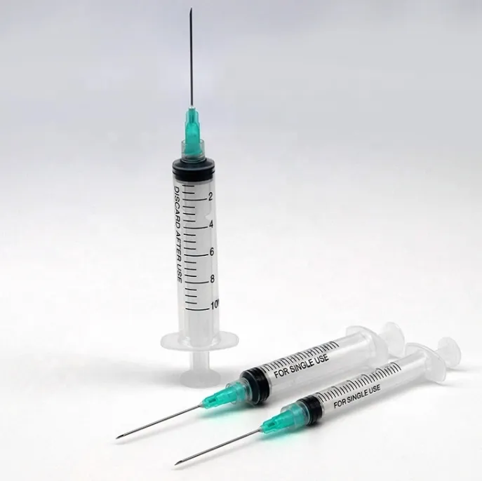 Syringe Medical Syringe with Luer Lock in 2 Parts or 3 Parts Supplied From Factory