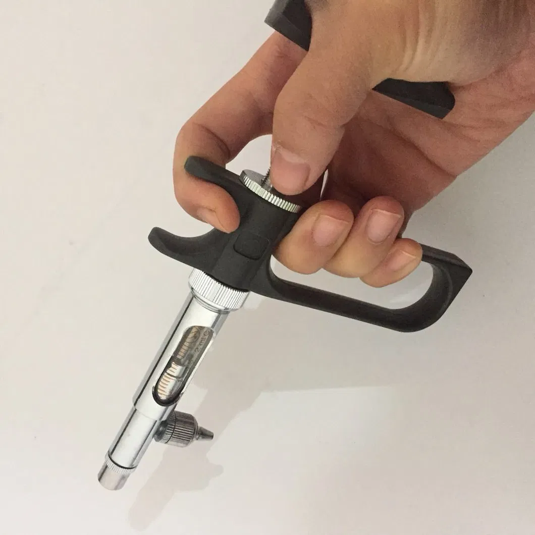 Veterinary Instrument Automatic Injector Continuous Syringe C-Type-Veterinary Injector (KD104)