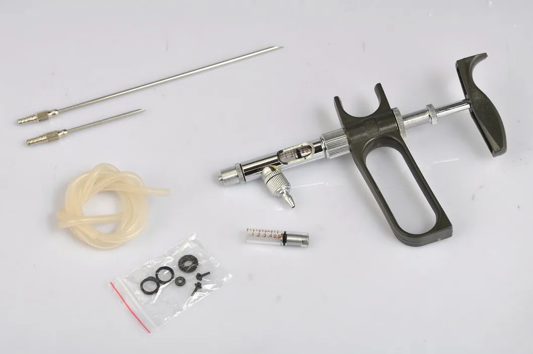 Veterinary Instrument Automatic Injector Continuous Syringe C-Type-Veterinary Injector (KD104)